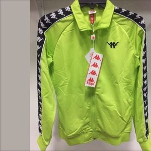 Kappa neon jacket..
